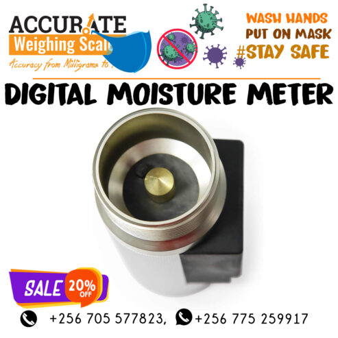 Grain moisture meter with temperature and humidity