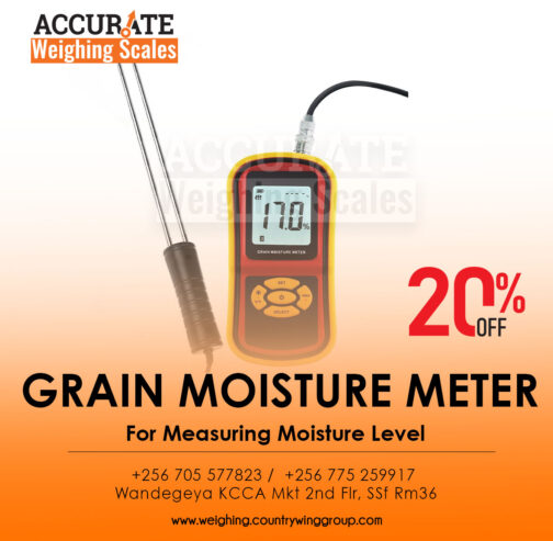 Handheld double pins agricultural moisture meters
