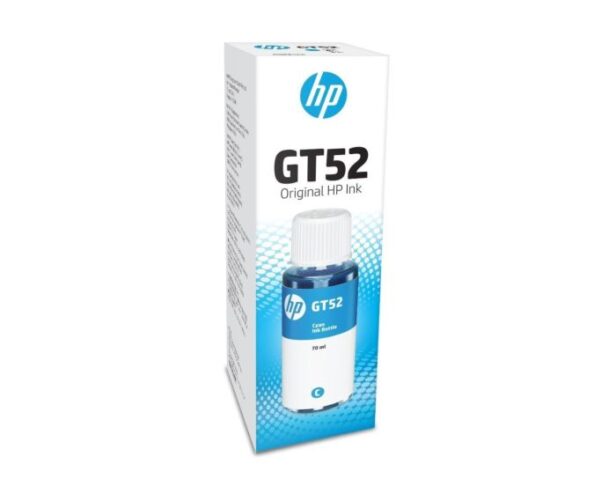 HP GT52 Cyan Original Ink Bottle