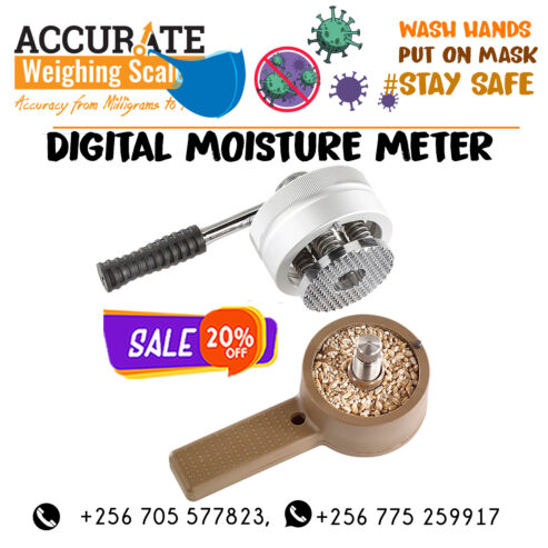 Grain moisture meter equipment with low battery indicator