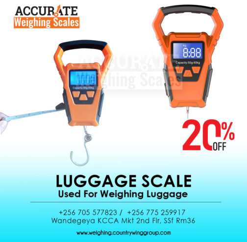 Raised hanging luggage crane scale at affordable prices