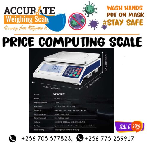 Electronic Price Computing Weighing Scale in Kampala