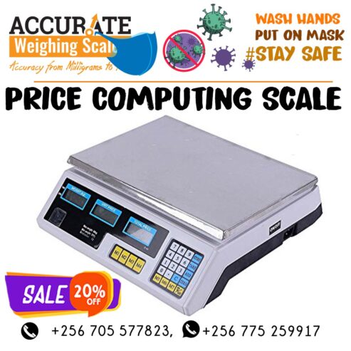 30kg stainless steel digital price computing scale