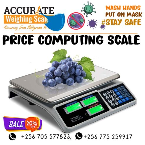 Digital Price Computing Weighing Scale 40kgx2g in Kampala