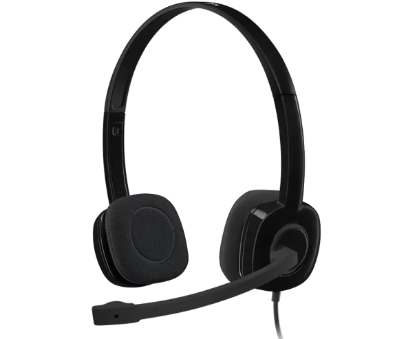 Logitech H151 Stereo Headsets (with 3.5mm Pin)