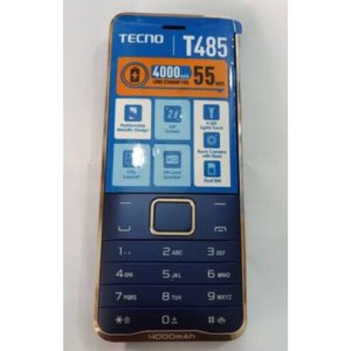 Tecno T466-Triple SIM2500MAH Battery Bright Torch