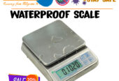 moisture and dirt proof weighing scale with digital display