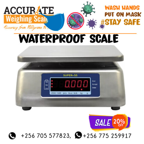 digital Heavy-duty waterproof scale with Hygienic design