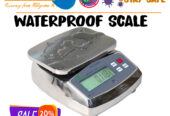 moisture and dirt proof weighing scale with digital display