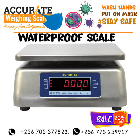 Industrial table top waterproof weighing scale digital type