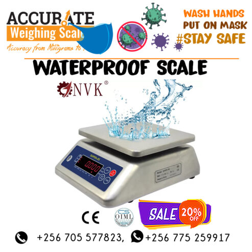 digital Heavy-duty waterproof scale with Hygienic design