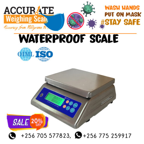 Aqua proof table top scale weighing scales 15kg capacity