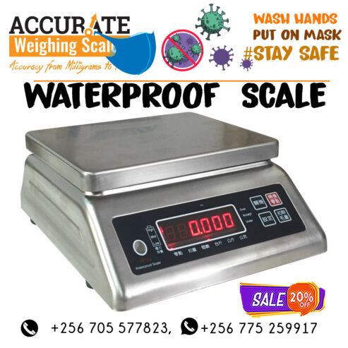 Aqua proof table top scale weighing scales 15kg capacity