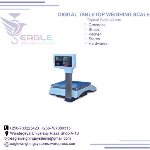 Portable table top electronic waterproof weighing scales