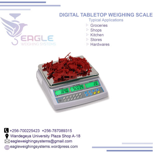 Waterproof precise table top bench weighing scales Kampala