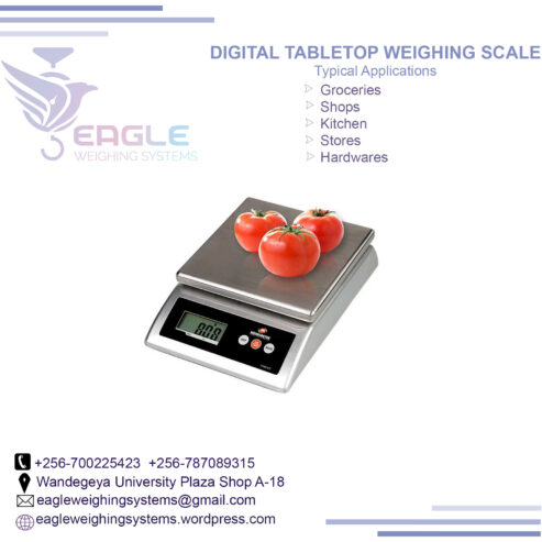 stainless steel table top waterproof weighing scales