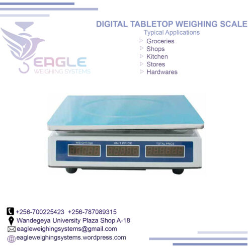 Tabletop Weighing scales supplier in Uganda +256 700225423
