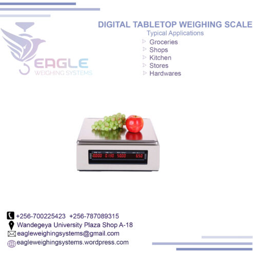 Comercial papers scales meat weighing scale 40 kg in Kampal