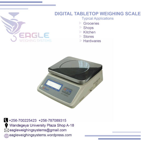 Portable table top electronic waterproof weighing scales in