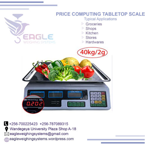 Tabletop Weighing scales cost in Uganda +256 700225423