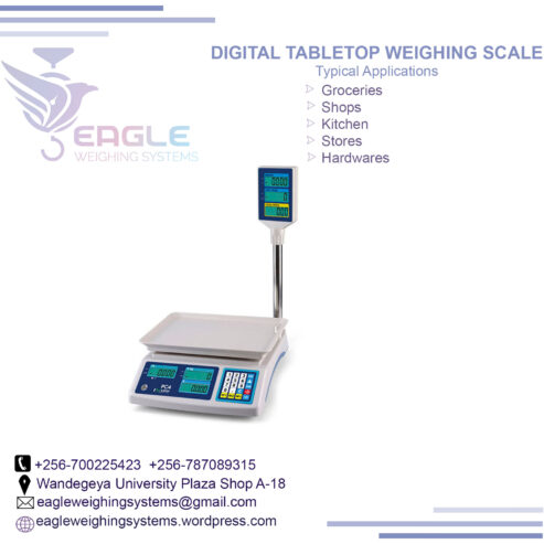 Digital table top weighing Scales for post offices in Kampal