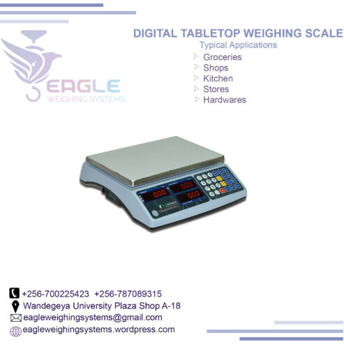 Waterproof type stainless steel weighing Scales in Kampala