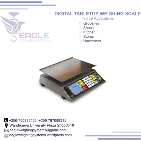 Digital table top weighing Scales for post offices