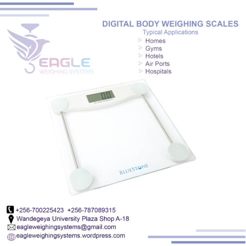 180kg/396lb tempered glass digital body weight scales