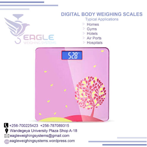 5mm Tempered Glass Electronic Personal Bathroom Gym scales