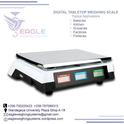 Digital Table Top Industrial Weighing Scales in Kampala