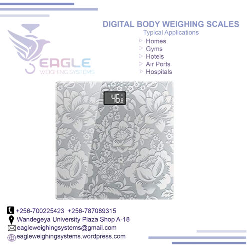 5mm Tempered Glass Electronic Personal Bathroom Gym scales