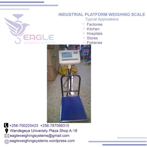 electronic platform digital weighing scale with railing