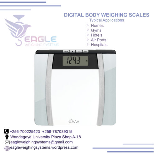 Glass Digital Bathroom Body Weight Scales in Kampala Uganda