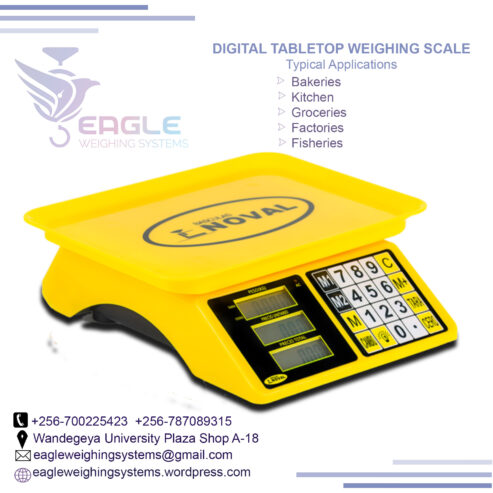 Household Plastic Kitchen Table Top Weighing Scales Kampala