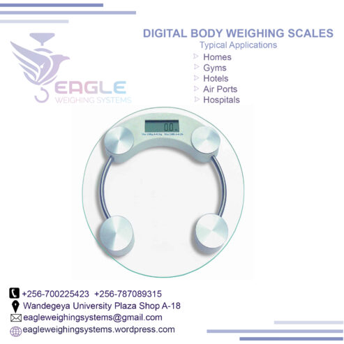 Ultra-portable personal weighing scales for the gym, bathroo