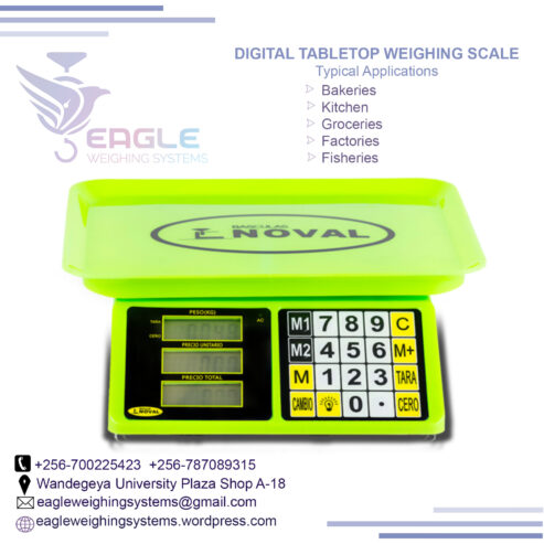 Tabletop Retail weigh scale company in Uganda +256 700225423
