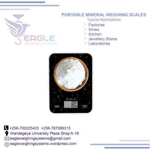 portable mineral scale Kampala