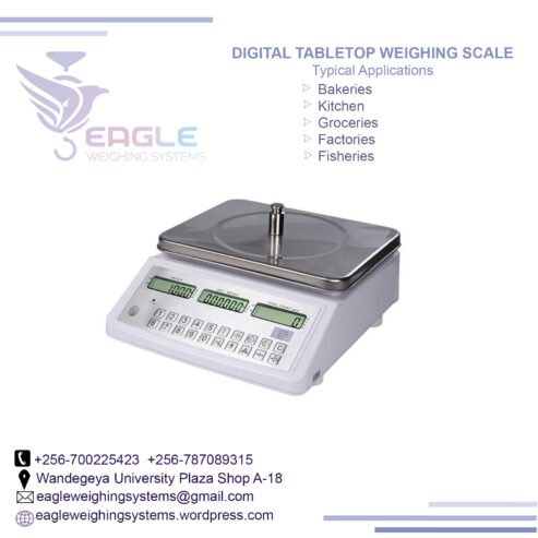 Digital table top weighing Scales for post offices in Kampal