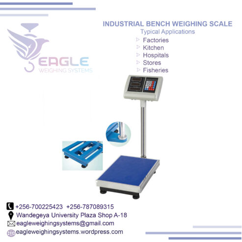 Electronic bench type iron cast platform weighing scales