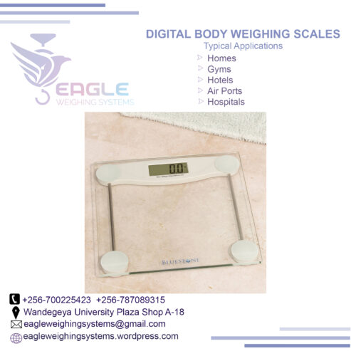 5mm Tempered Glass Electronic Personal Bathroom Gym scales