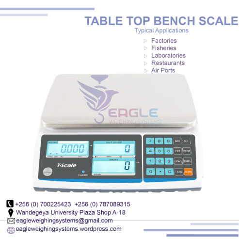 Stainless steel material table top weighing scales