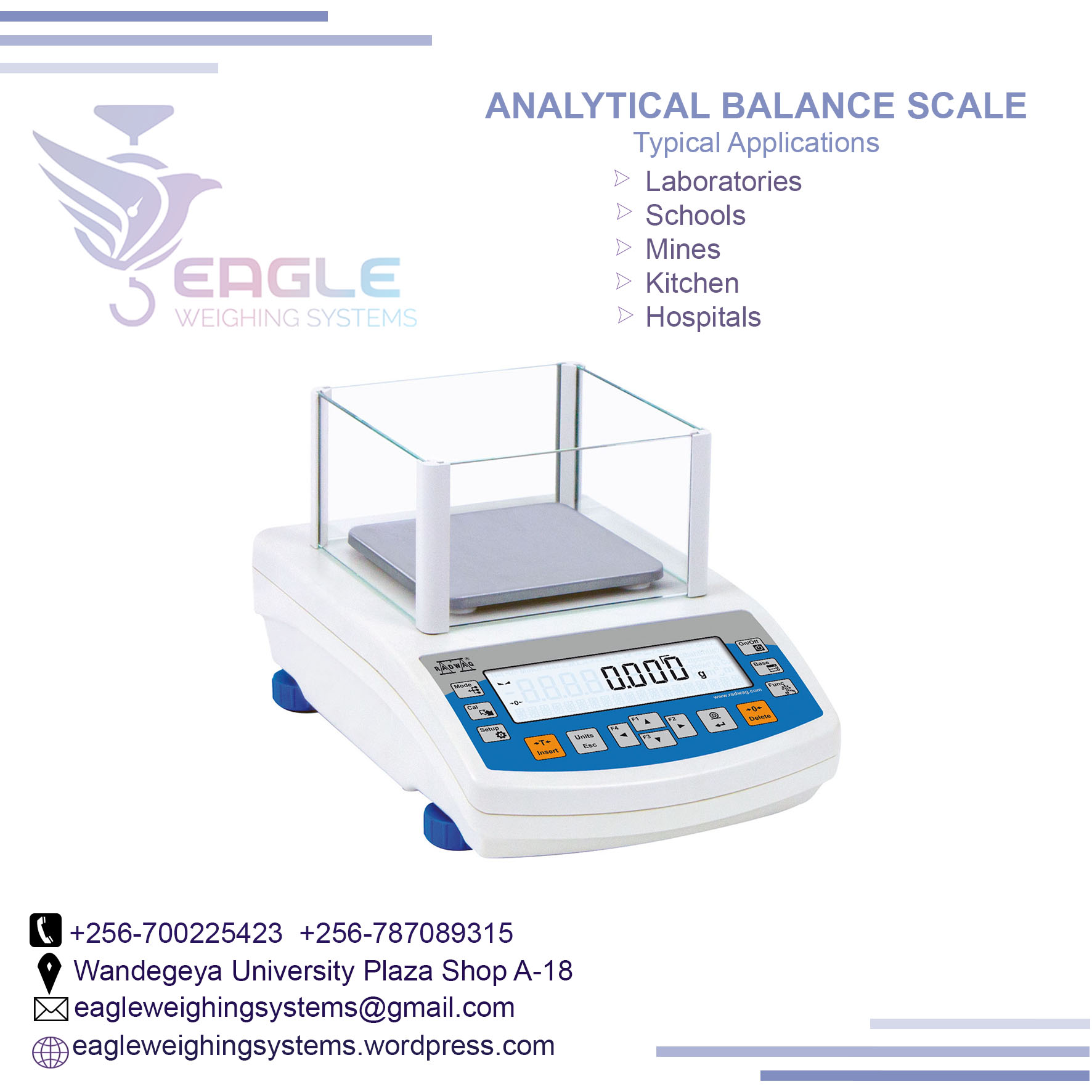 Accurate Table Top Laboratory analytical Electronic scales - Pundas