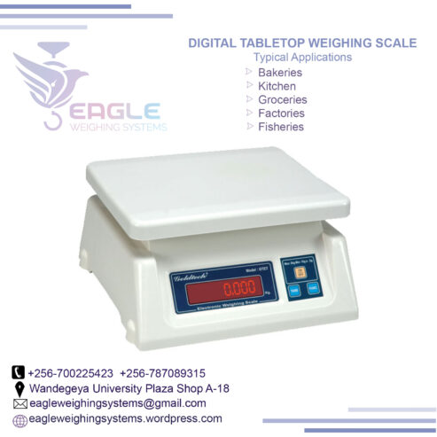 Portable table top electronic waterproof weighing scales