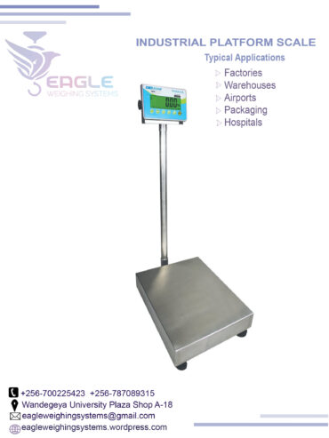 A12E platform weighing scales company Kampala Uganda