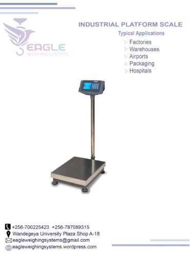 Electronic Industrial platform weighing scales Kampala Ugand