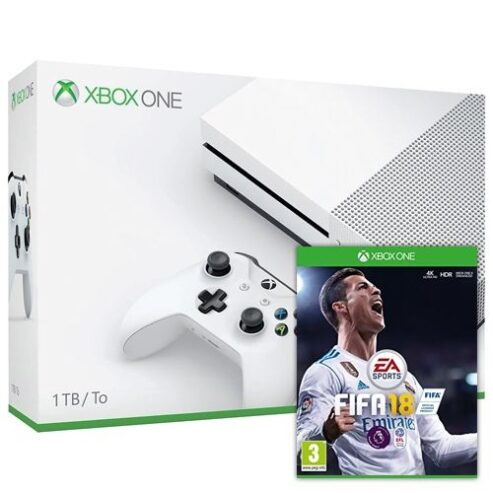 Microsoft Xbox One S 500GB FIFA 18 Bundle