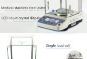 analytical precision laboratory balance with touch screen