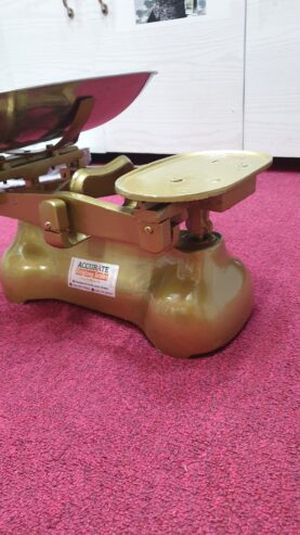 Accurate counter balance brass weighing scales