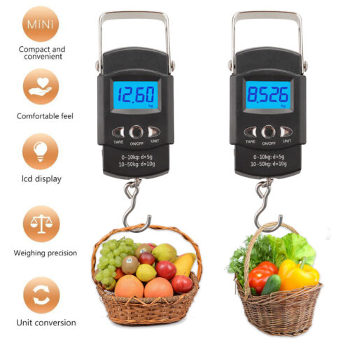 Portable pocket electronic hanging luggage scales in Kampala