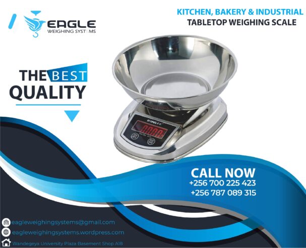 Stainless Steel Electronic Table Top weighing scales in Kamp